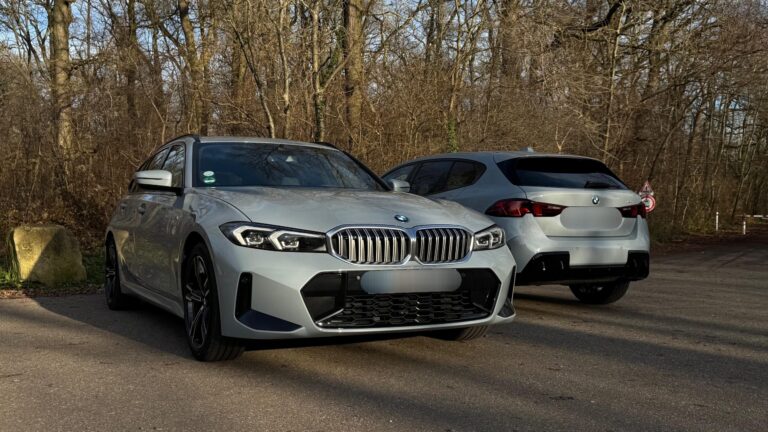 BMW 320i Touring beide vorne und hinten